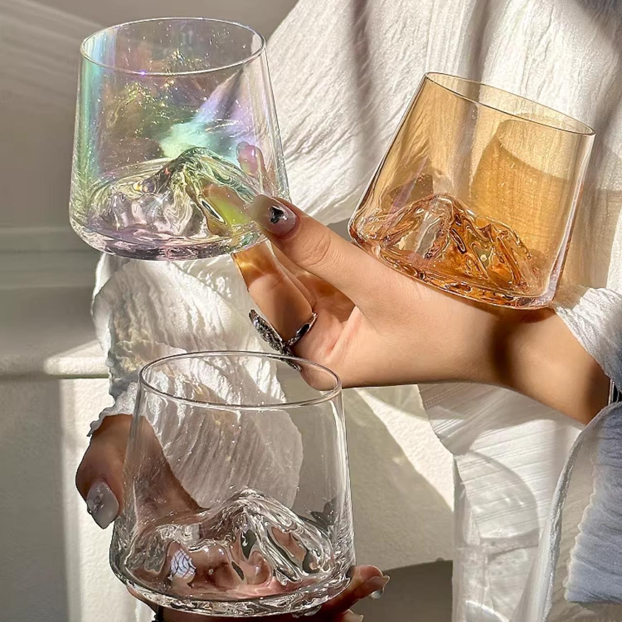 Mount Fuji Glass Cup