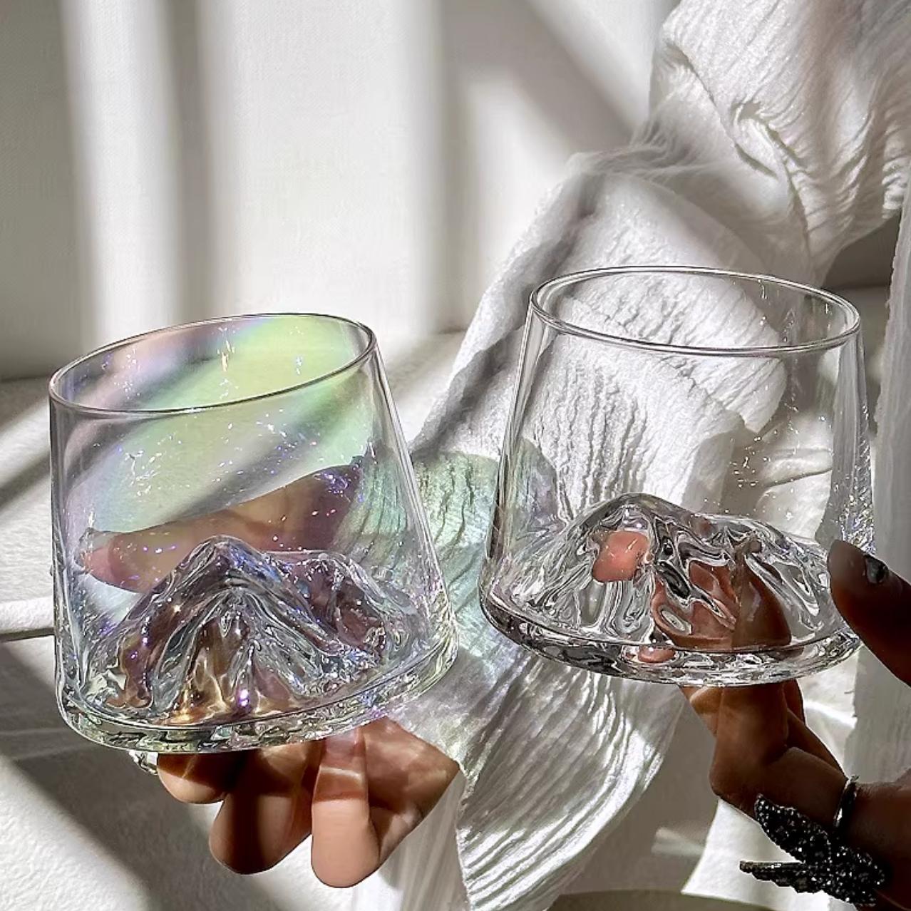 Mount Fuji Glass Cup