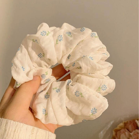 floral srunchies
