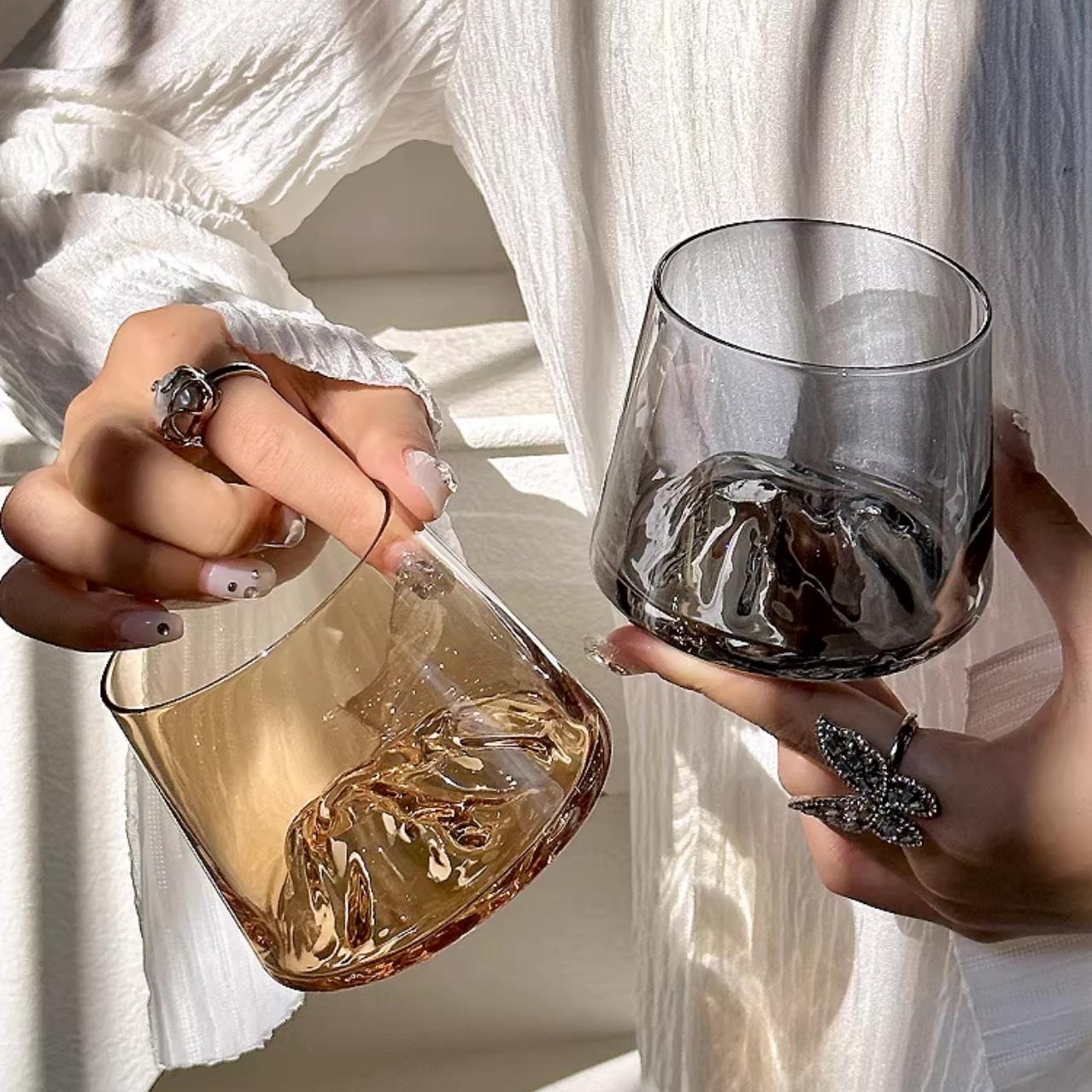 Mount Fuji Glass Cup