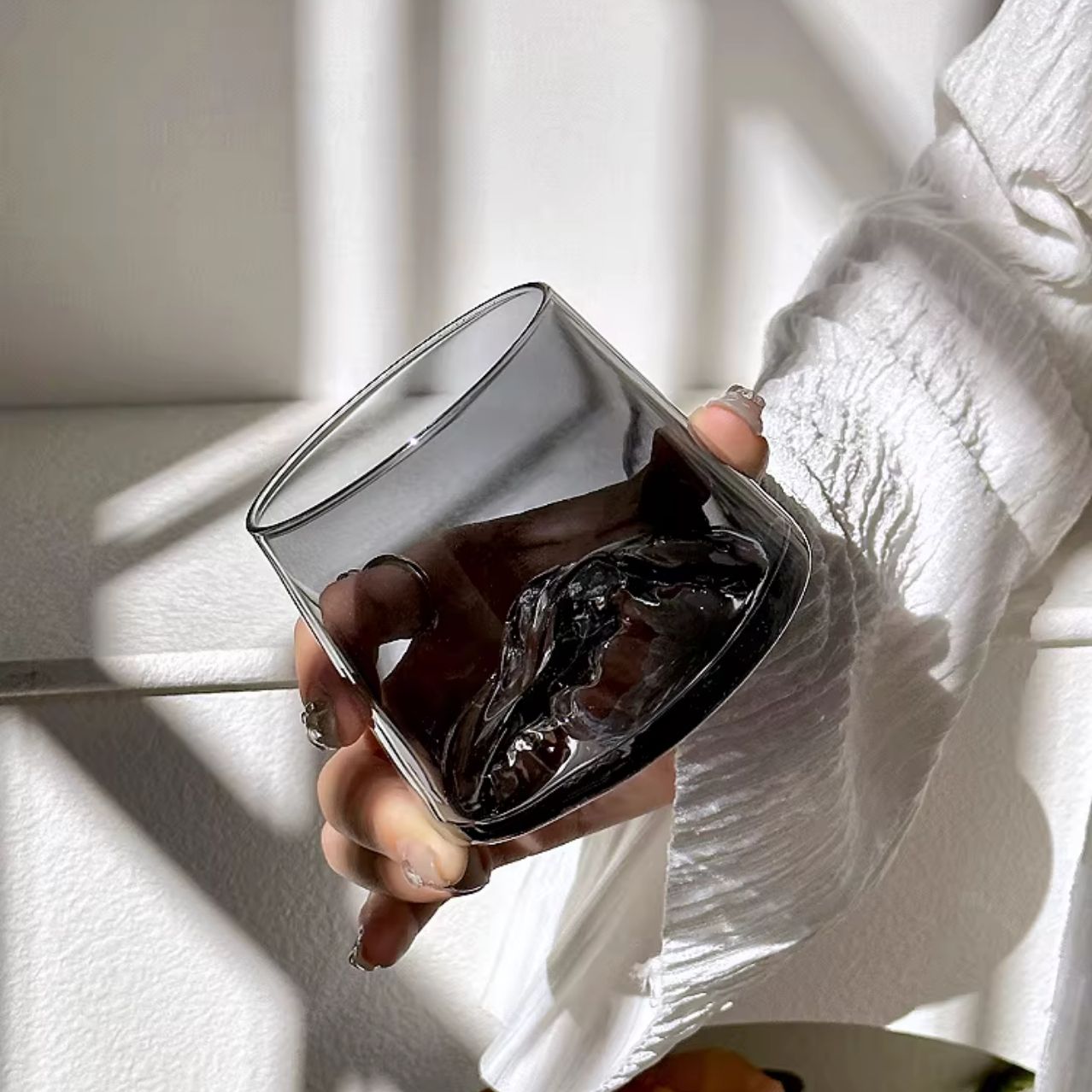 Mount Fuji Glass Cup