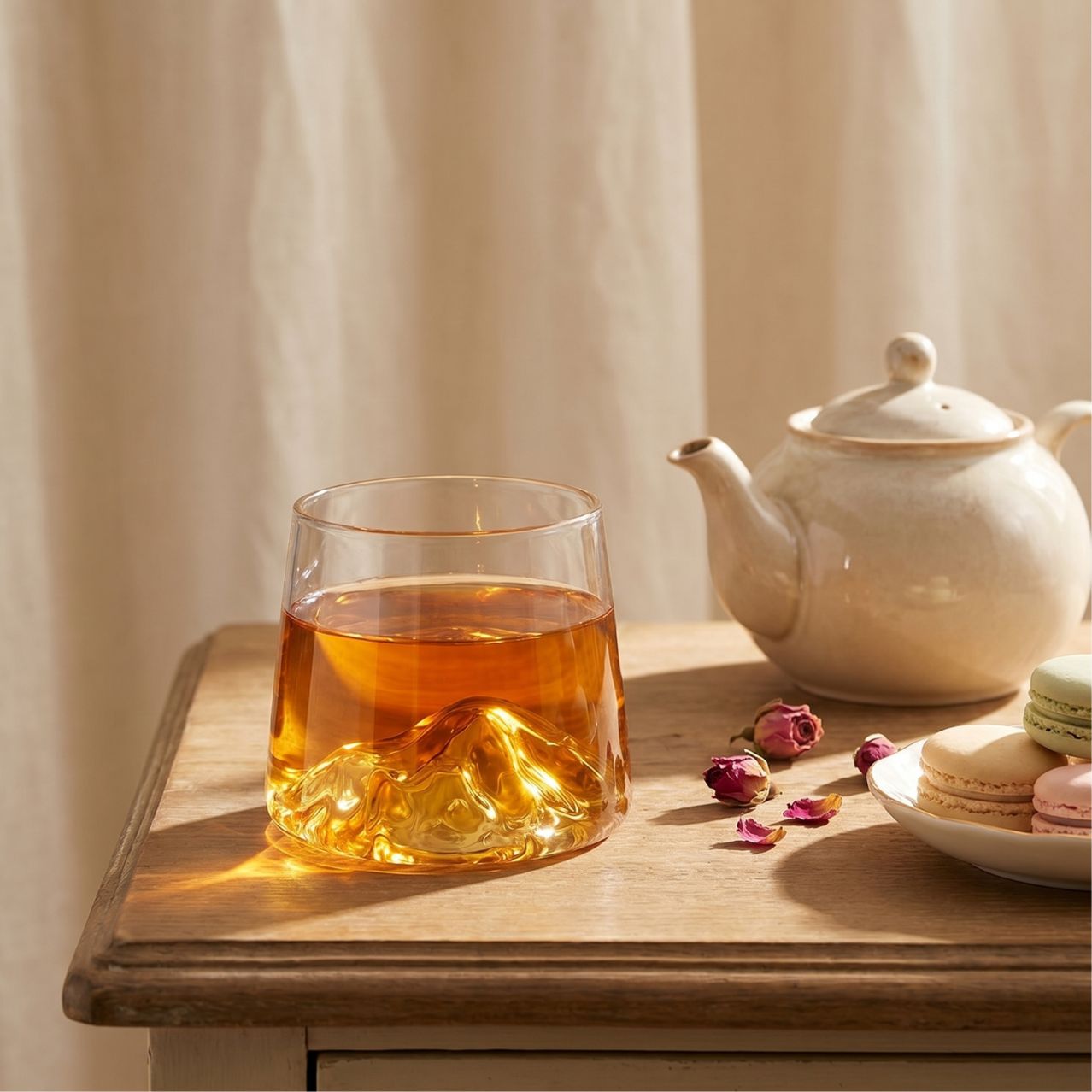 Mount Fuji Glass Cup