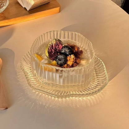  Small Glass Dessert Bowl