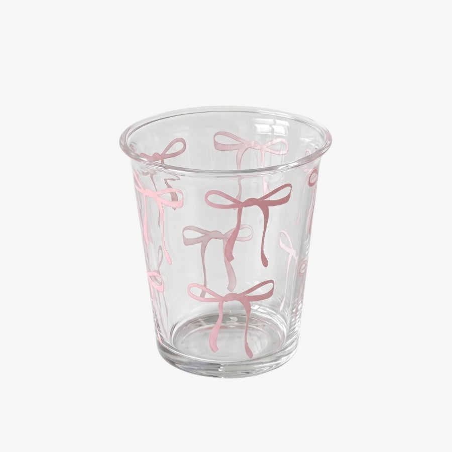 pink bow cup