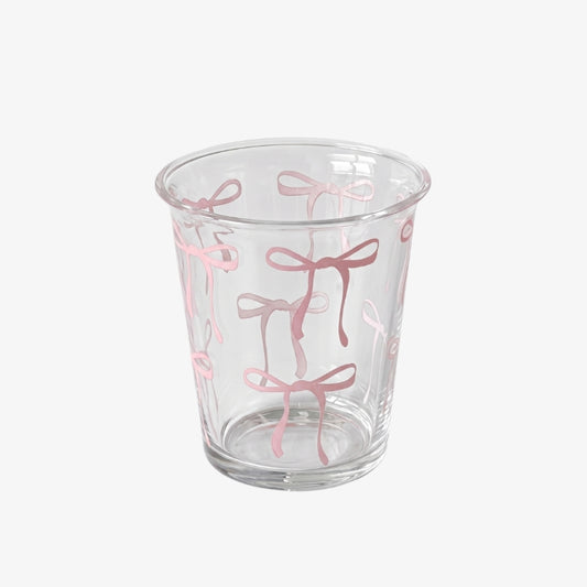 pink bow cup