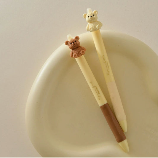 color teddy  pen