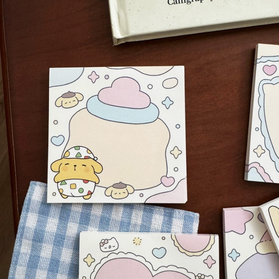 pj cartoon notepad
