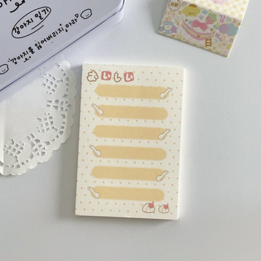 pudding notepad