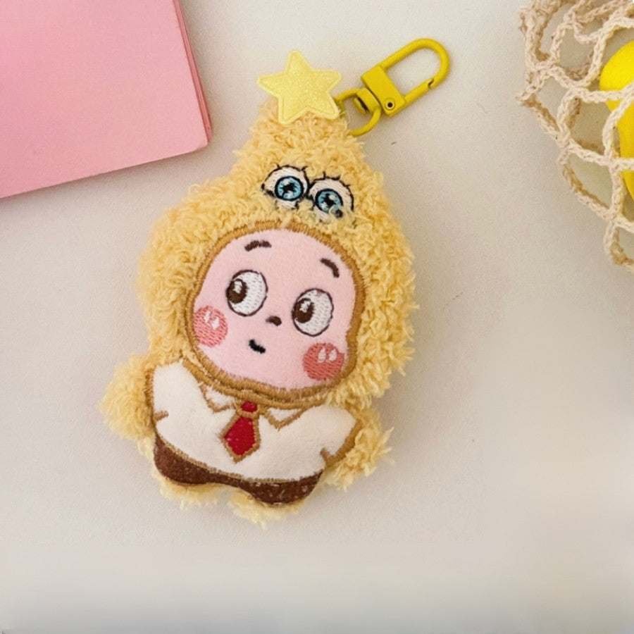 winkle star plush keychain