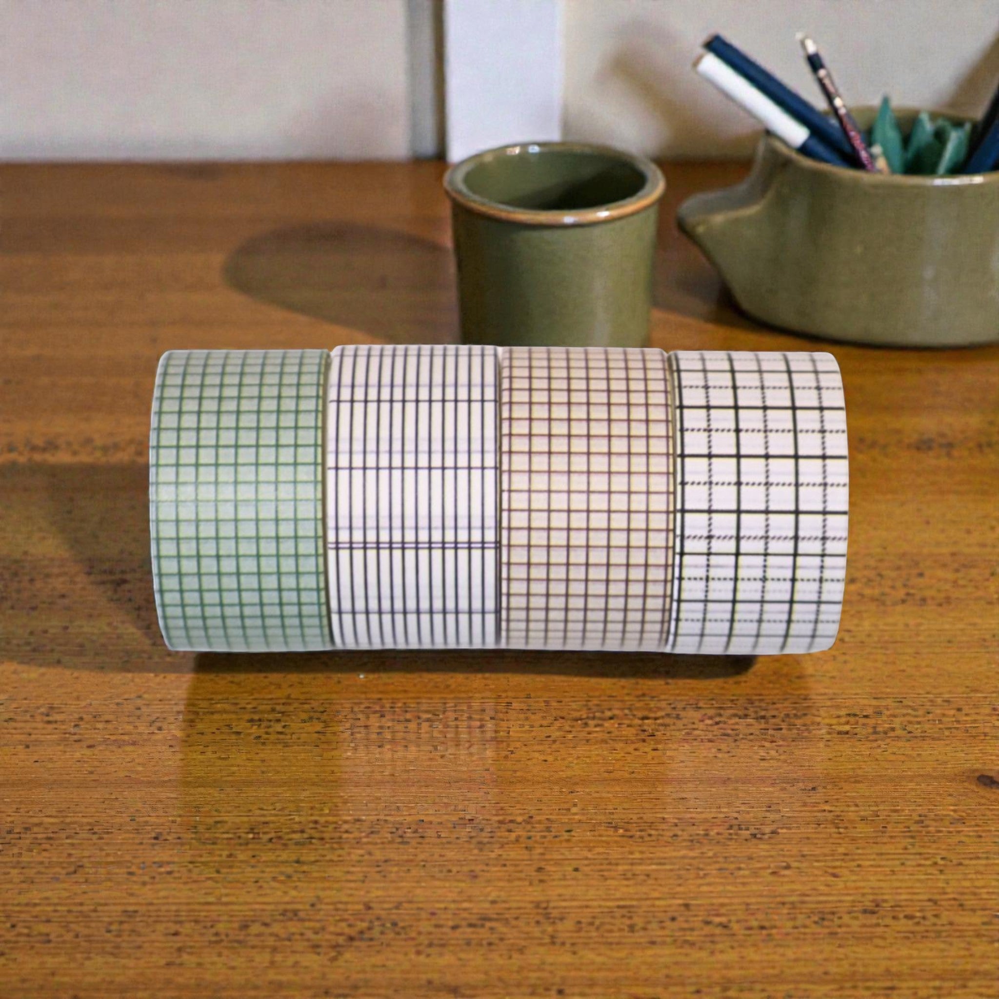 Japanese Check Grid Washi Tape