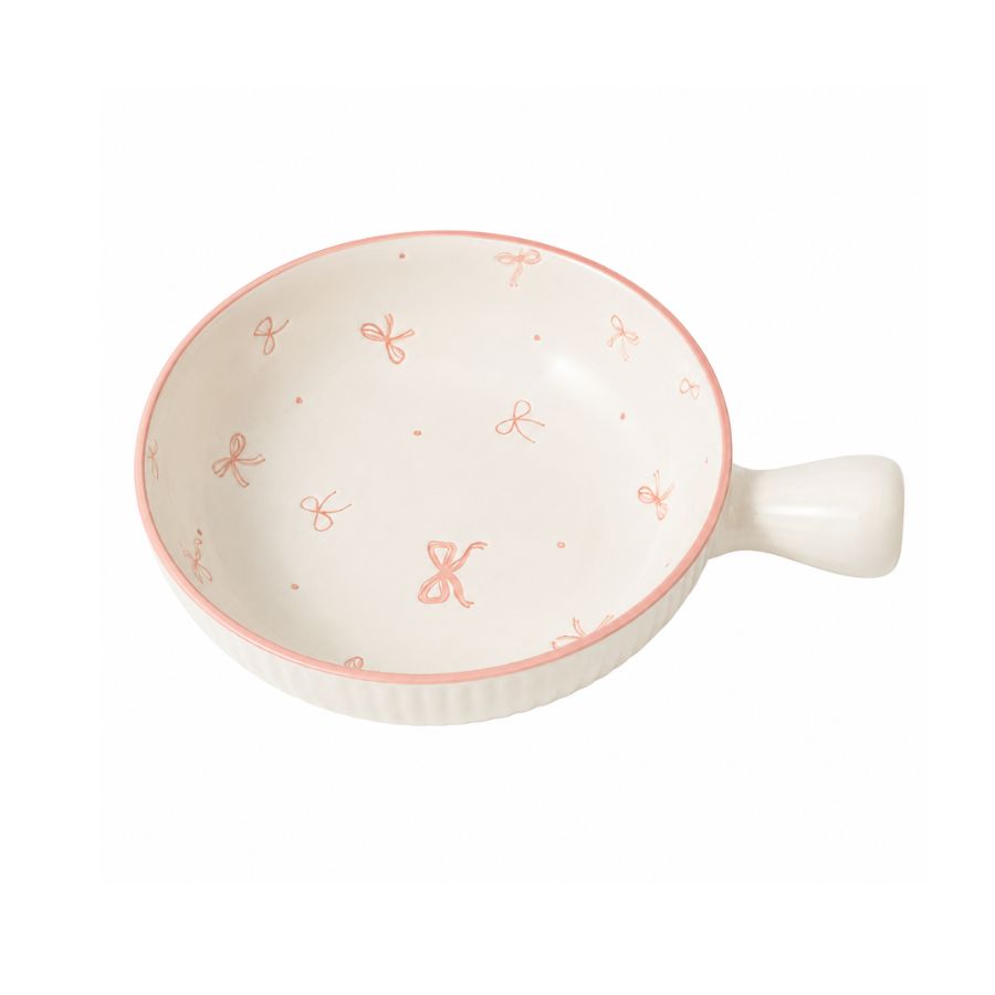 Pink Bow Bowl