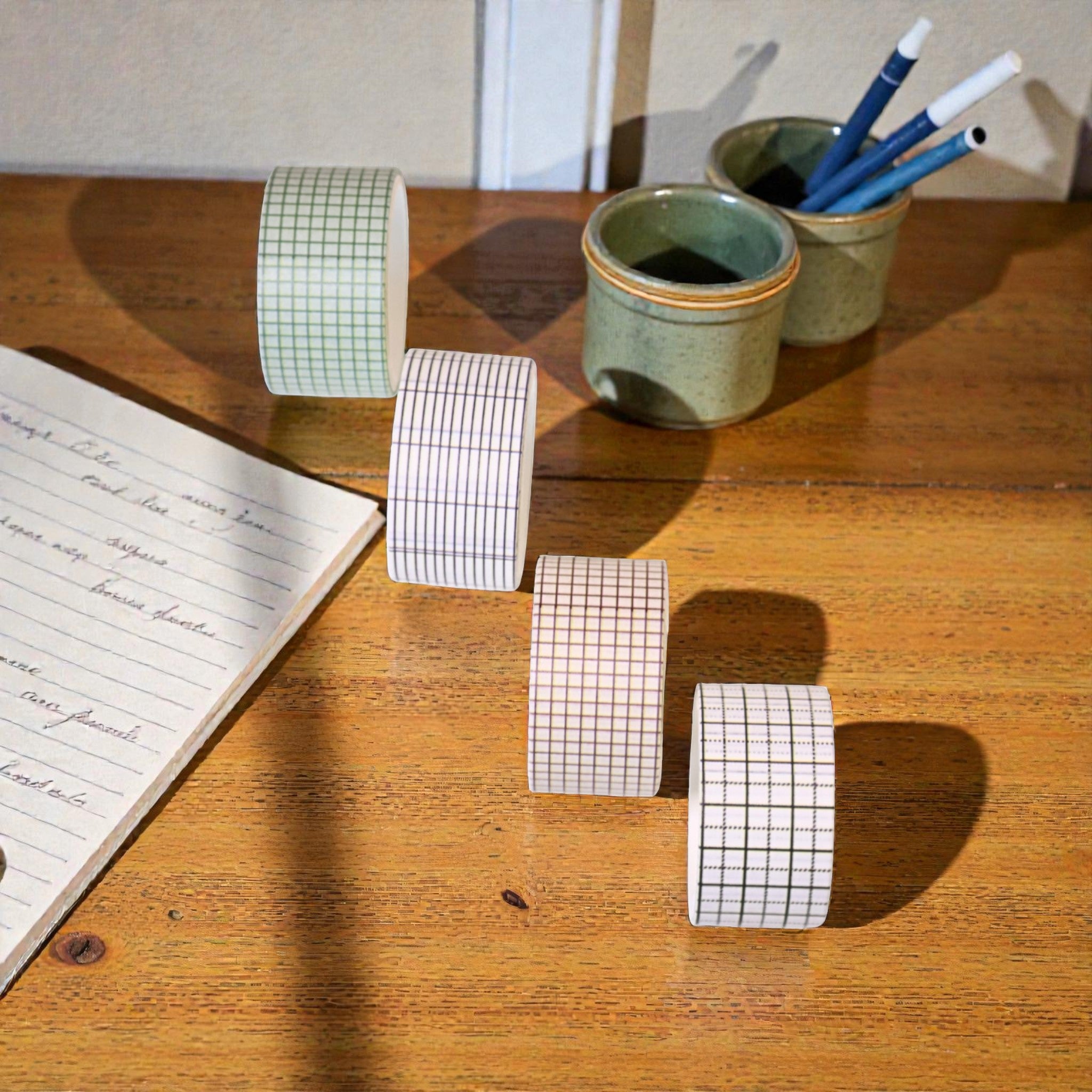 Japanese Check Grid Washi Tape