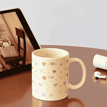 Confetti Hearts Mug