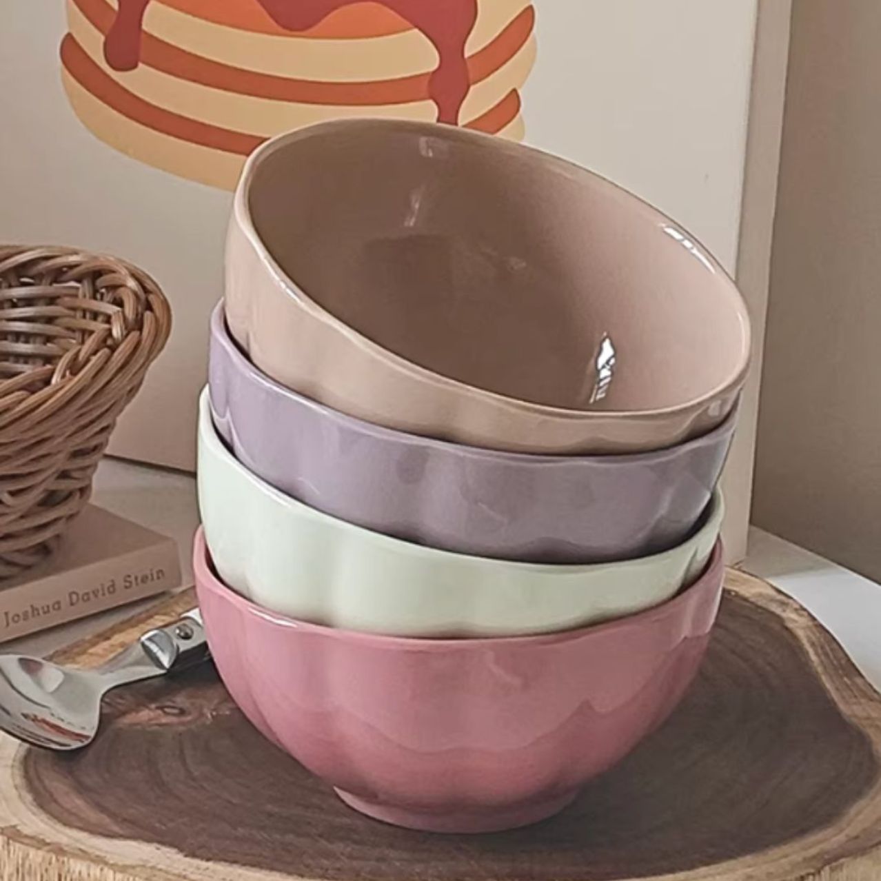 Pastel Pumpkin Bowl