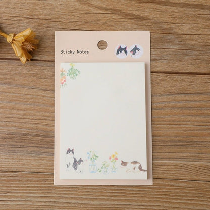 kitten sticky notes