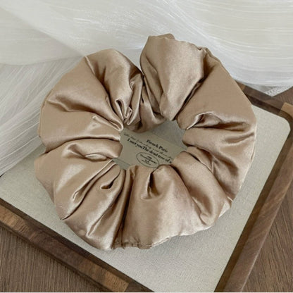 oversized satin scrunchies