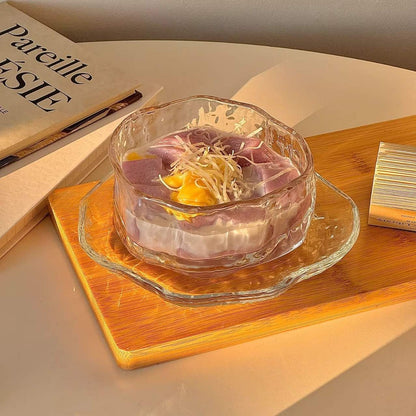  Small Glass Dessert Bowl