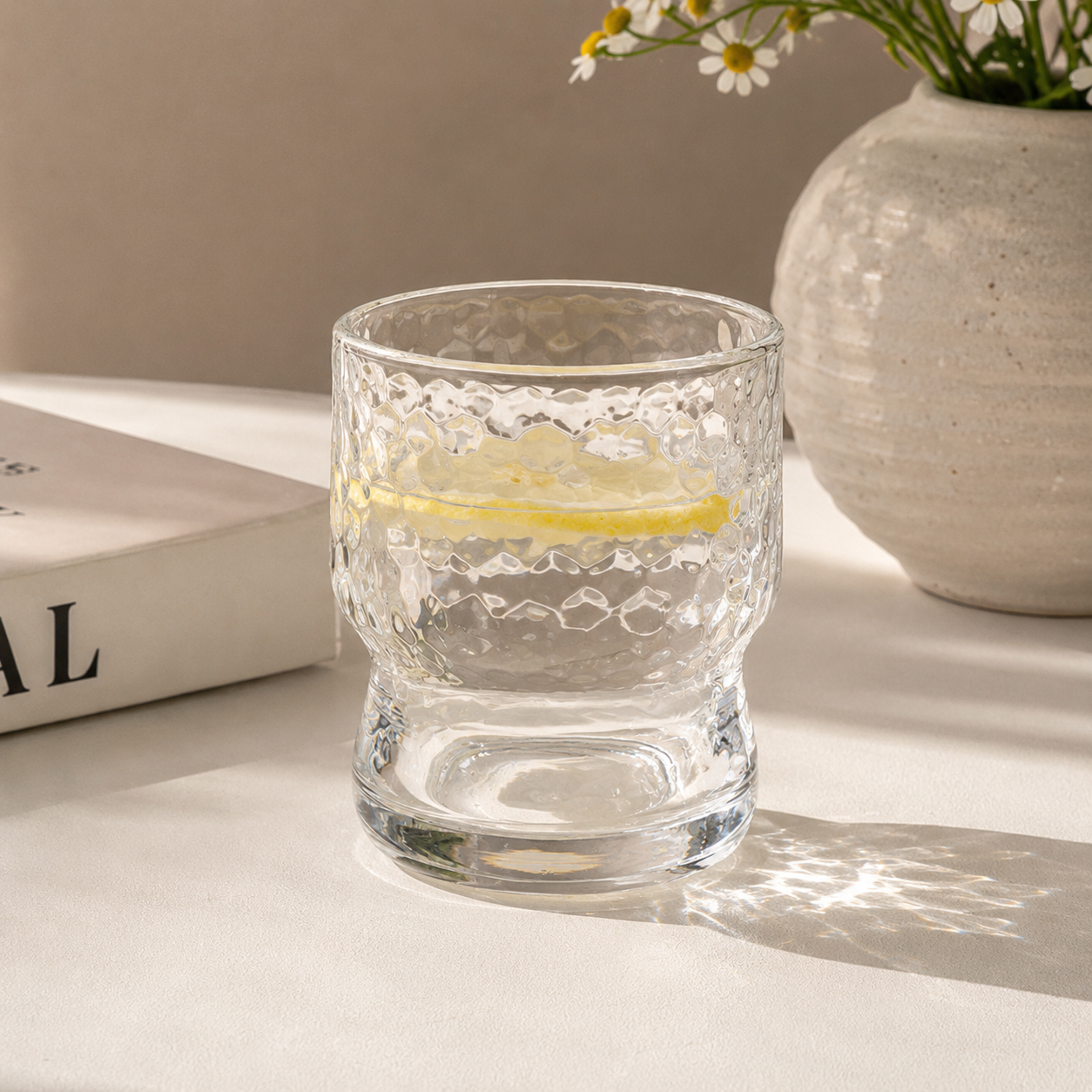 Hammered Glassware