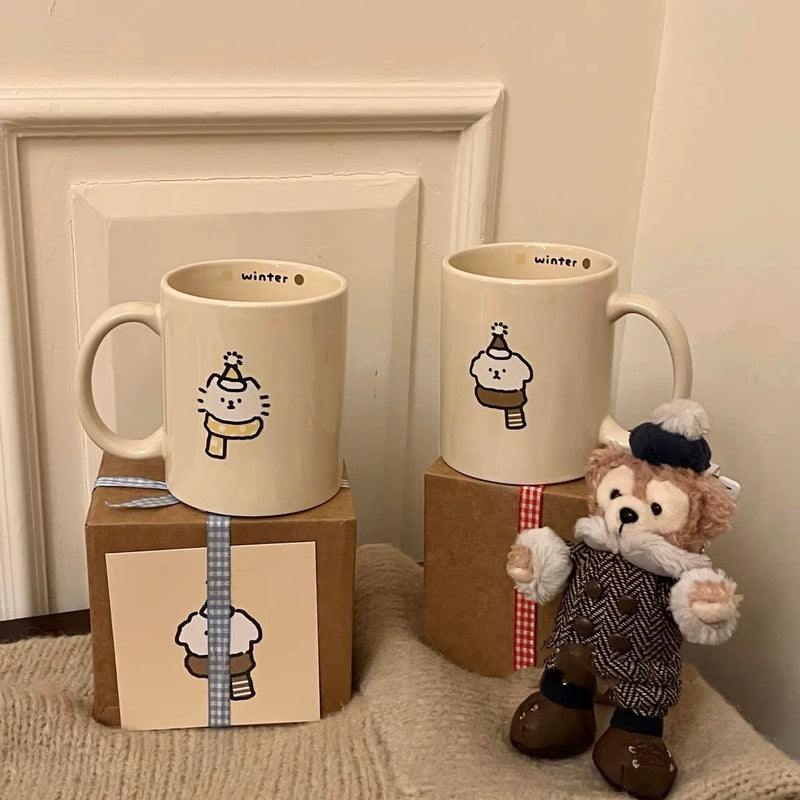 Pre-Order | Cartoon Breakfast Mug Set