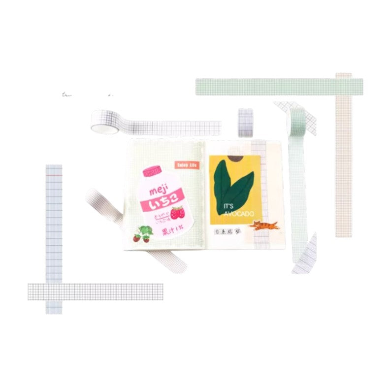 Japanese Check Grid Washi Tape