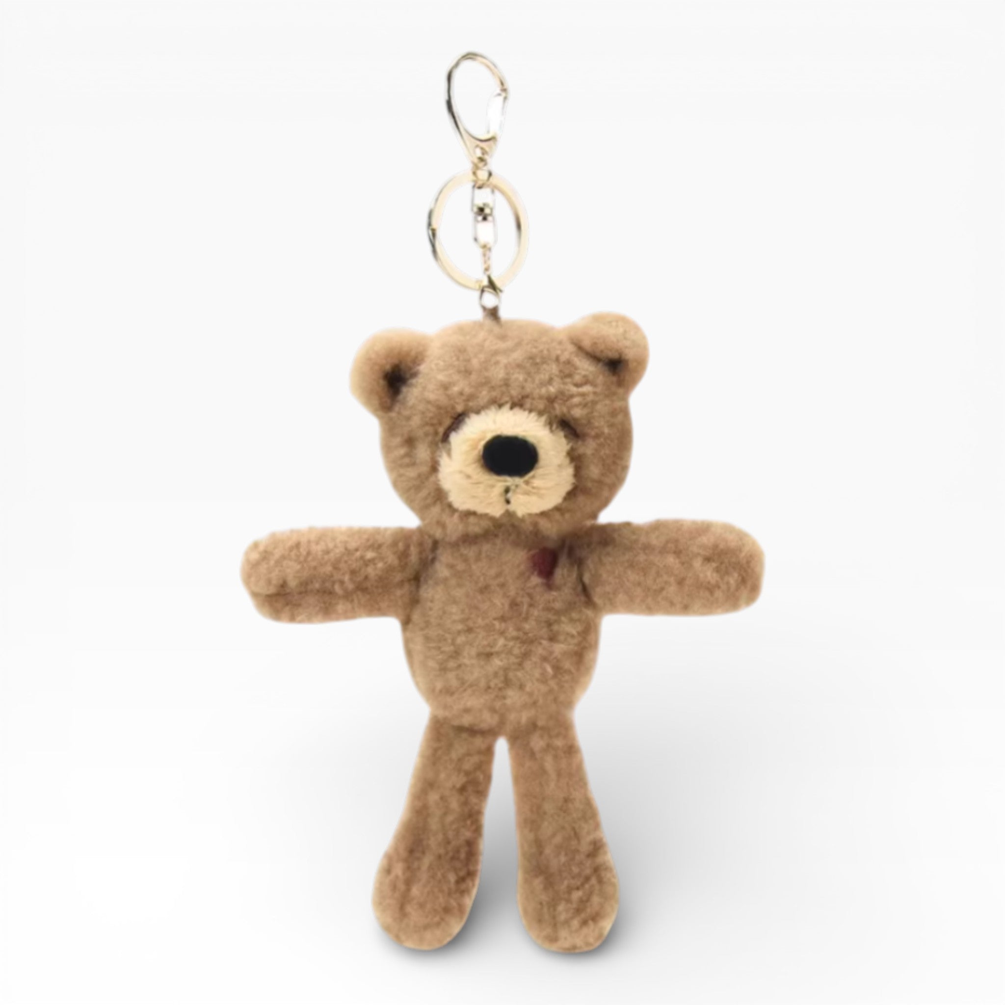 Cute Bear Plush Keychain