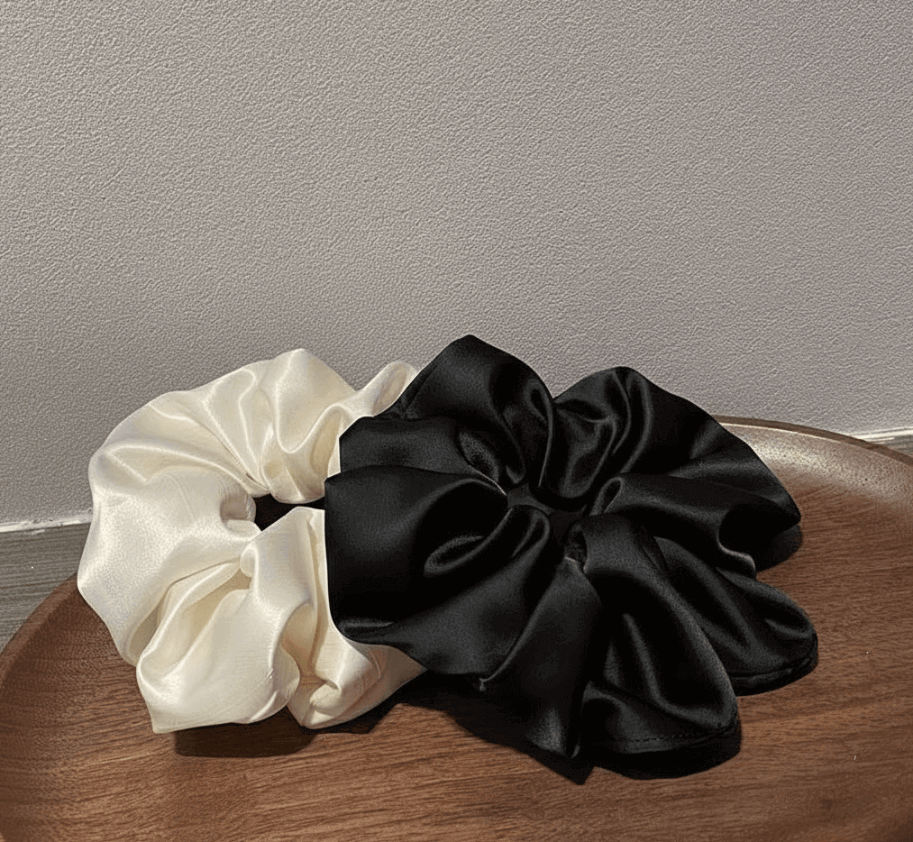 Soft Satin Scrunchies