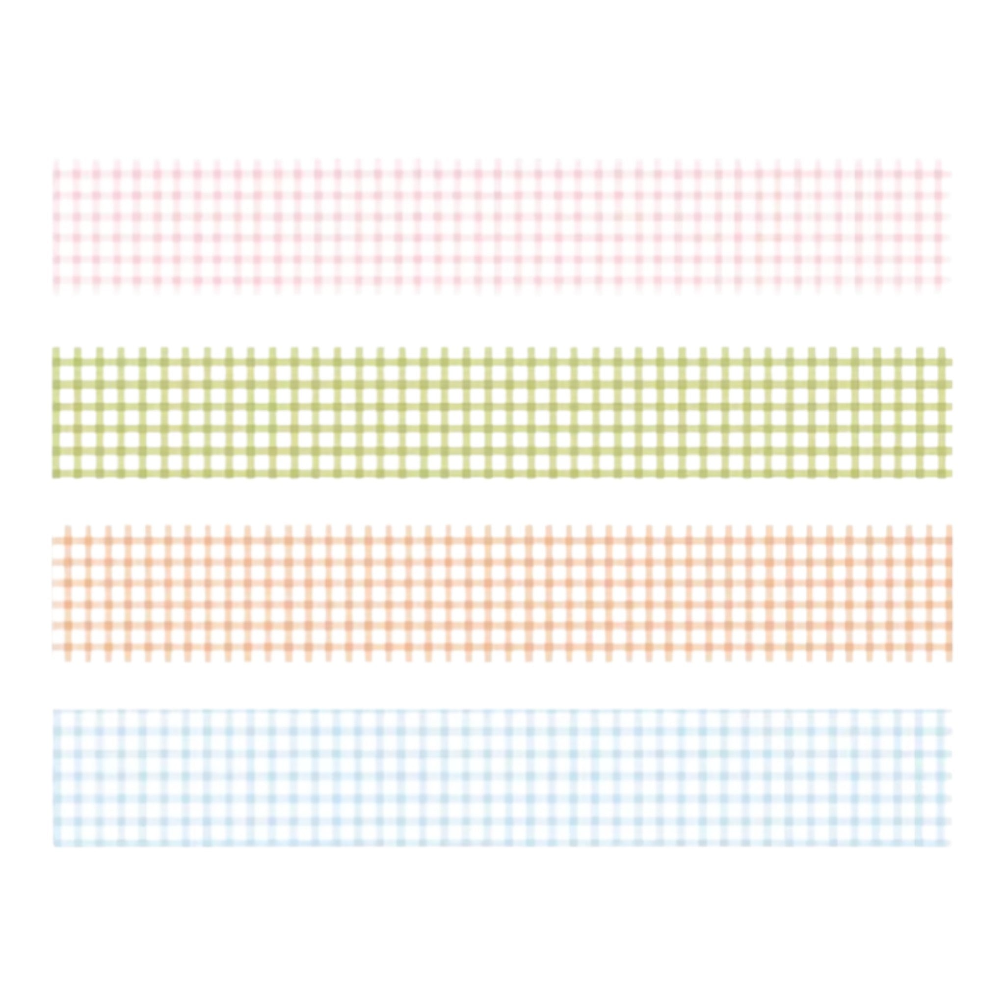 Summer Vibe Grid Washi Tape
