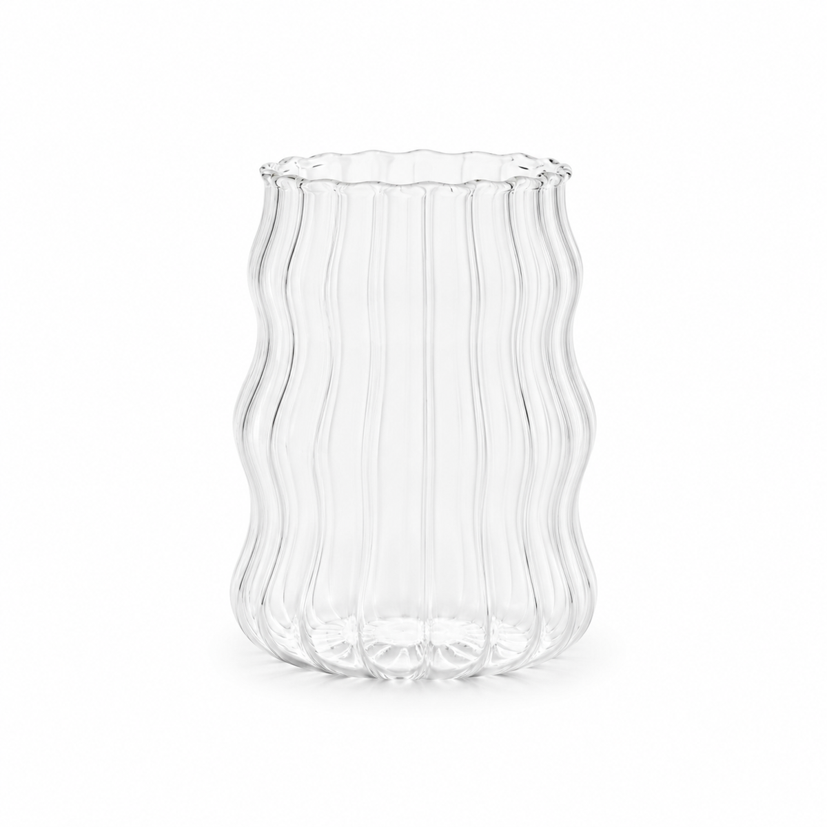 Wide Curvy Glassware